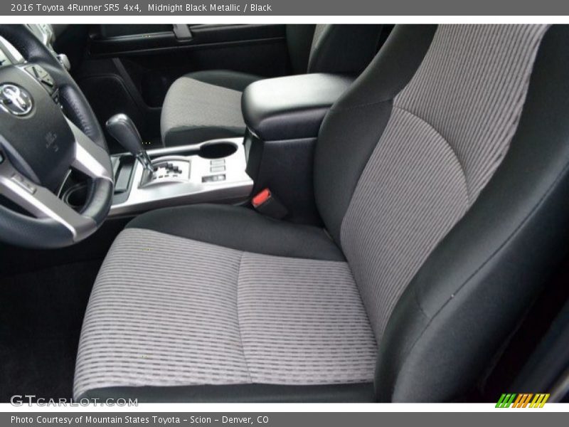 Midnight Black Metallic / Black 2016 Toyota 4Runner SR5 4x4