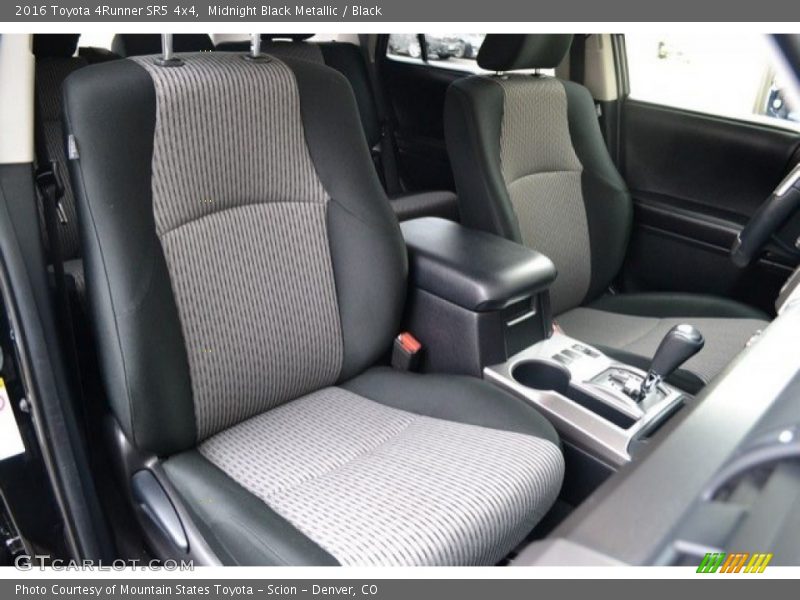 Midnight Black Metallic / Black 2016 Toyota 4Runner SR5 4x4