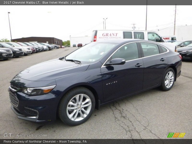 Blue Velvet Metallic / Jet Black 2017 Chevrolet Malibu LT