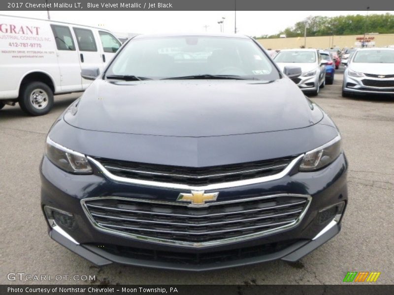 Blue Velvet Metallic / Jet Black 2017 Chevrolet Malibu LT