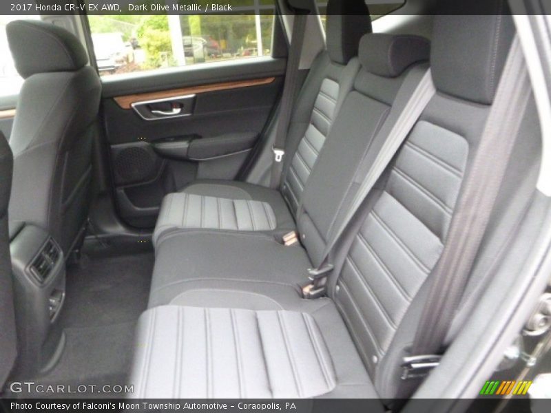 Rear Seat of 2017 CR-V EX AWD