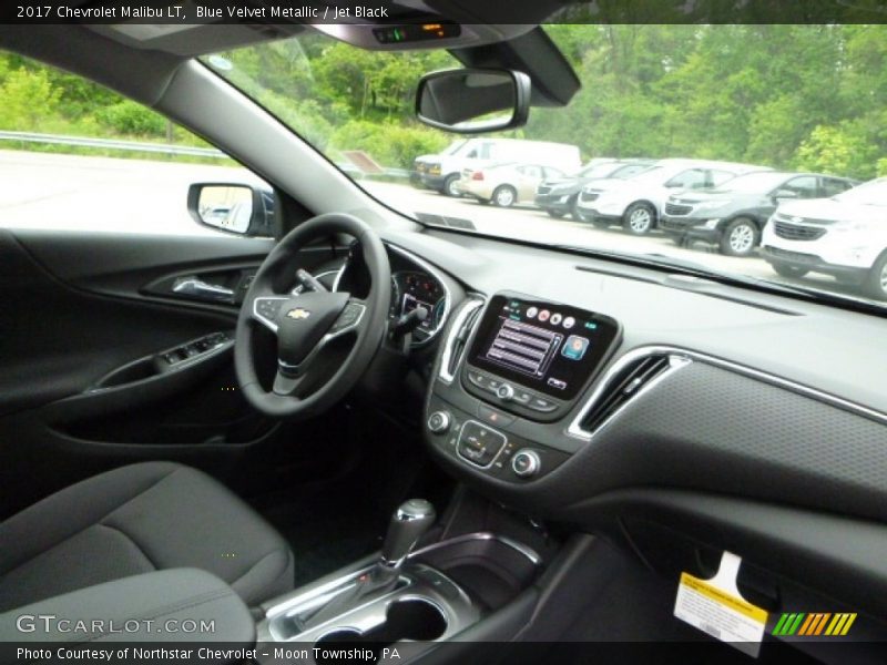 Blue Velvet Metallic / Jet Black 2017 Chevrolet Malibu LT