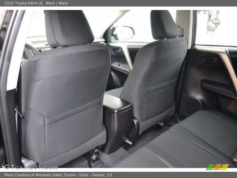 Black / Black 2015 Toyota RAV4 LE