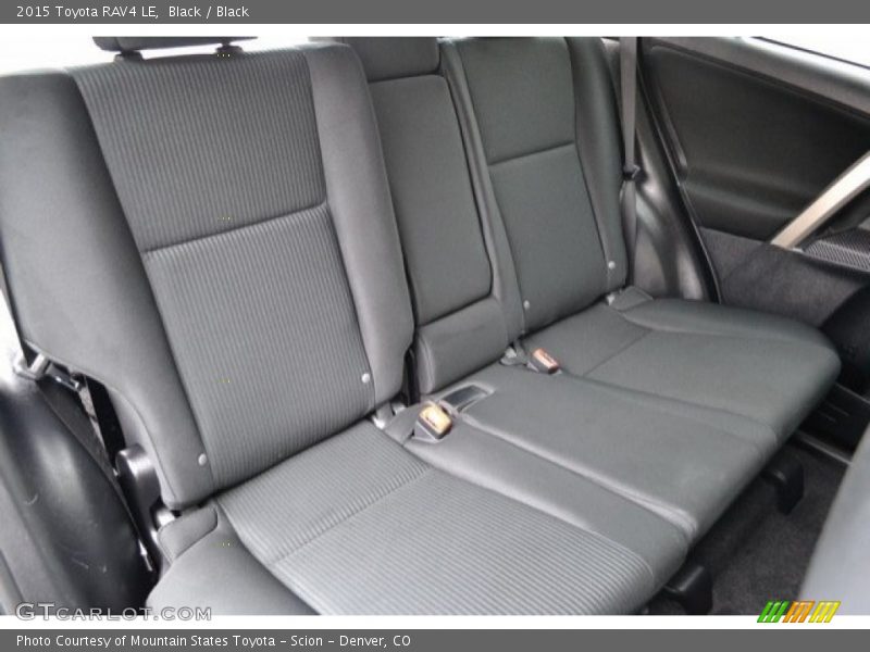 Black / Black 2015 Toyota RAV4 LE