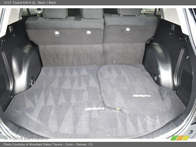 Black / Black 2015 Toyota RAV4 LE