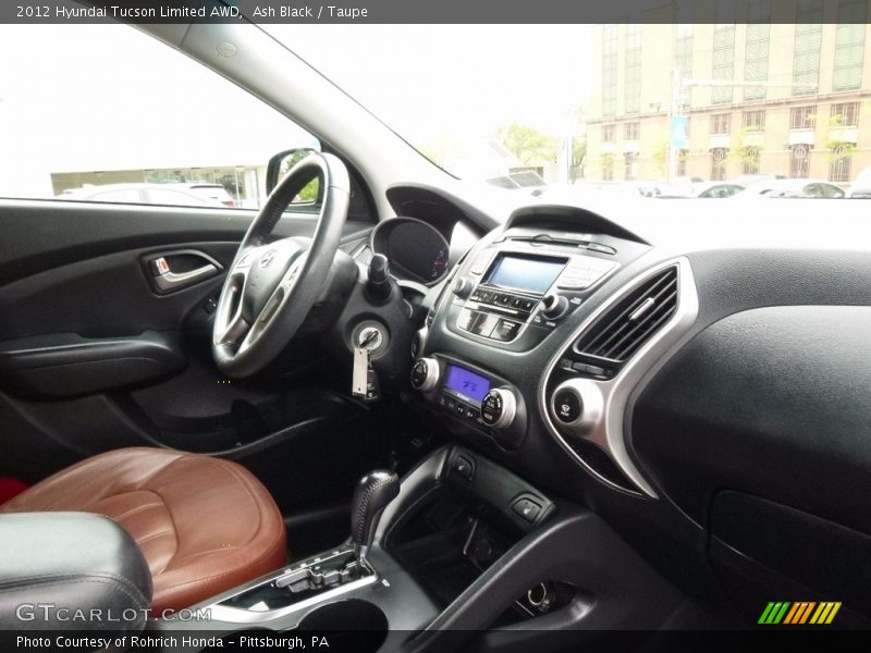 Ash Black / Taupe 2012 Hyundai Tucson Limited AWD