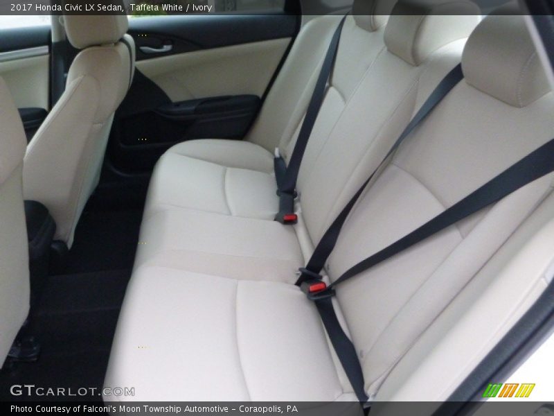Taffeta White / Ivory 2017 Honda Civic LX Sedan