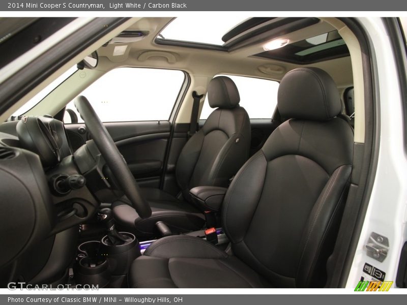 Light White / Carbon Black 2014 Mini Cooper S Countryman