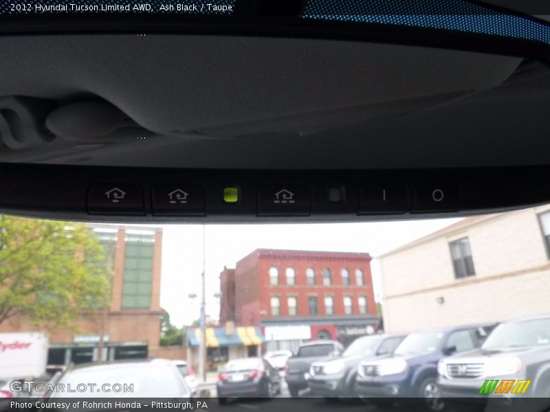 Ash Black / Taupe 2012 Hyundai Tucson Limited AWD