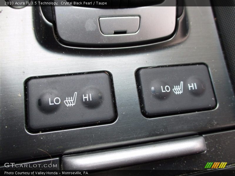 Crystal Black Pearl / Taupe 2010 Acura TL 3.5 Technology