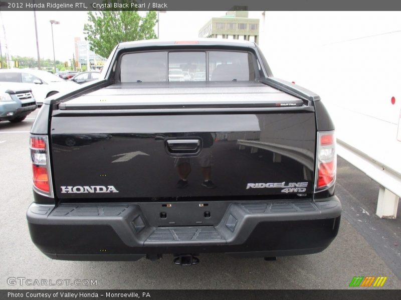 Crystal Black Pearl / Black 2012 Honda Ridgeline RTL