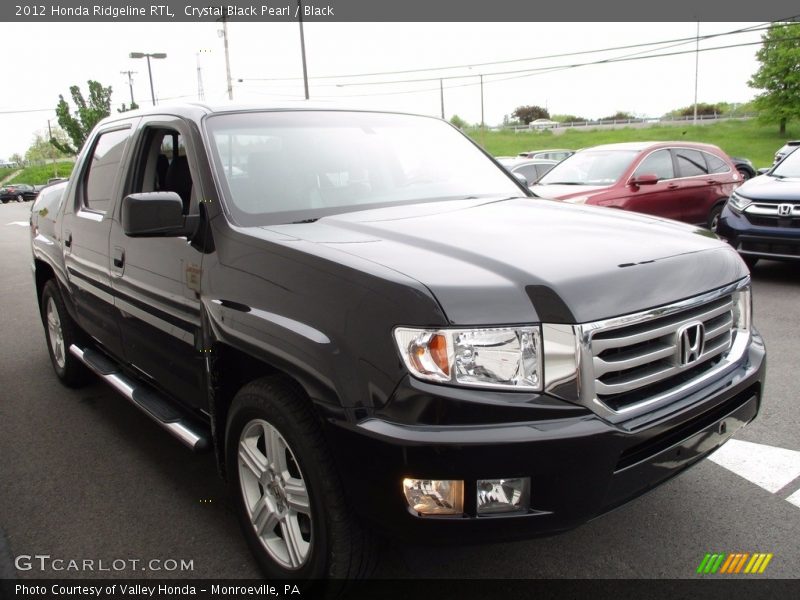 Crystal Black Pearl / Black 2012 Honda Ridgeline RTL