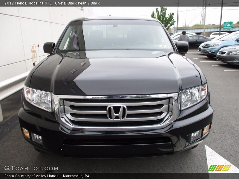 Crystal Black Pearl / Black 2012 Honda Ridgeline RTL