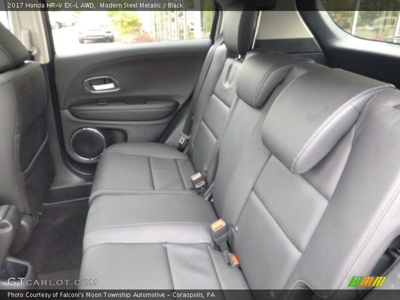 Modern Steel Metallic / Black 2017 Honda HR-V EX-L AWD