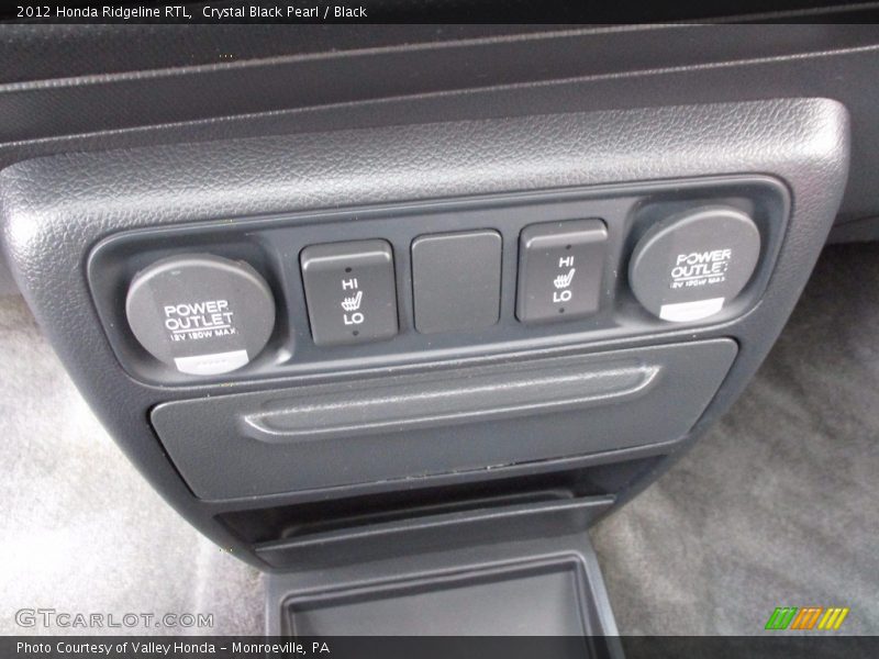 Controls of 2012 Ridgeline RTL