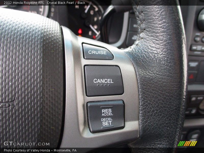 Controls of 2012 Ridgeline RTL