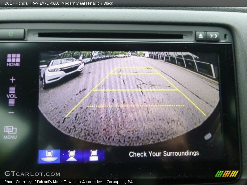 Modern Steel Metallic / Black 2017 Honda HR-V EX-L AWD