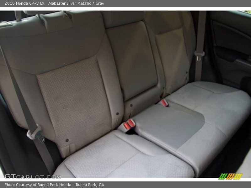 Alabaster Silver Metallic / Gray 2016 Honda CR-V LX