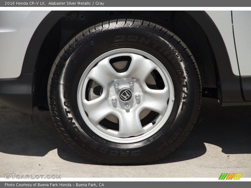 Alabaster Silver Metallic / Gray 2016 Honda CR-V LX