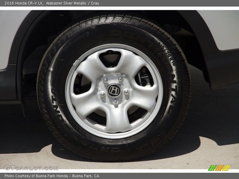 Alabaster Silver Metallic / Gray 2016 Honda CR-V LX