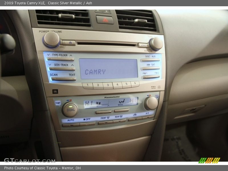 Classic Silver Metallic / Ash 2009 Toyota Camry XLE