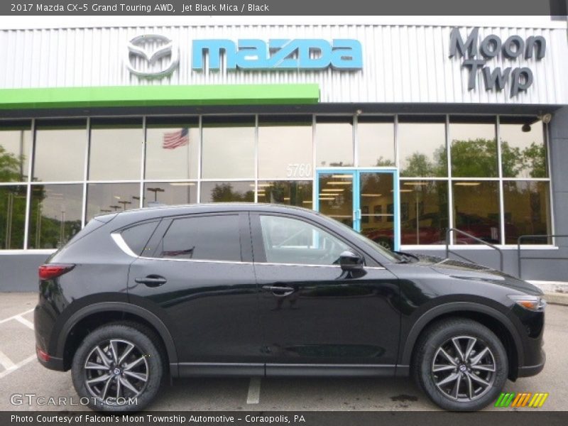 Jet Black Mica / Black 2017 Mazda CX-5 Grand Touring AWD