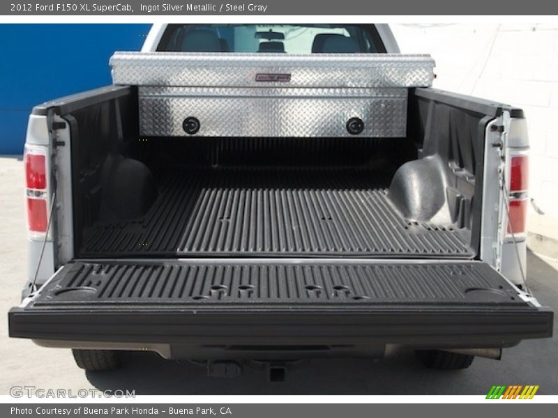 Ingot Silver Metallic / Steel Gray 2012 Ford F150 XL SuperCab