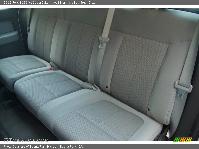 Ingot Silver Metallic / Steel Gray 2012 Ford F150 XL SuperCab