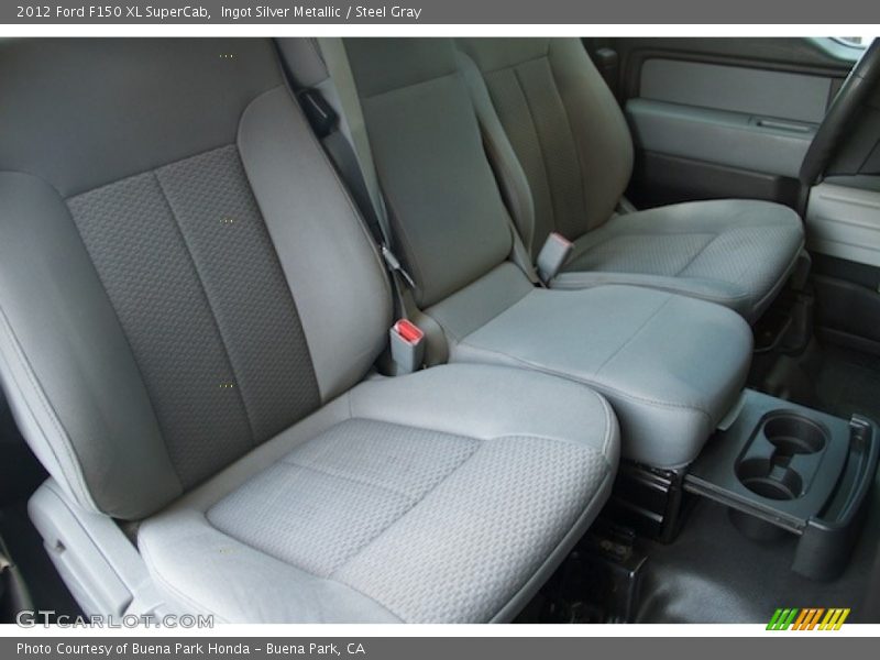 Ingot Silver Metallic / Steel Gray 2012 Ford F150 XL SuperCab
