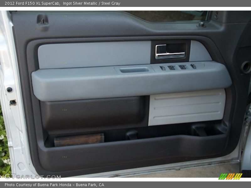 Ingot Silver Metallic / Steel Gray 2012 Ford F150 XL SuperCab