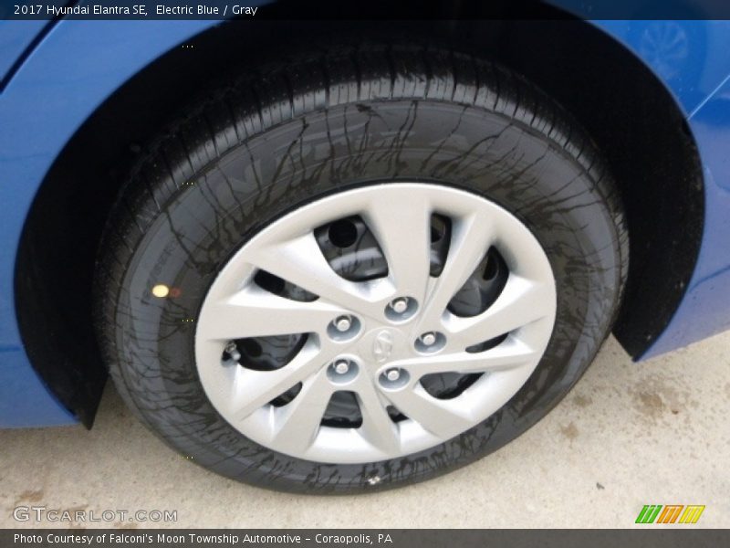 Electric Blue / Gray 2017 Hyundai Elantra SE