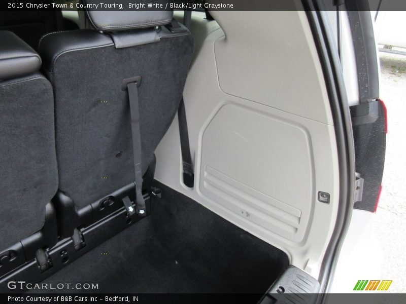Bright White / Black/Light Graystone 2015 Chrysler Town & Country Touring