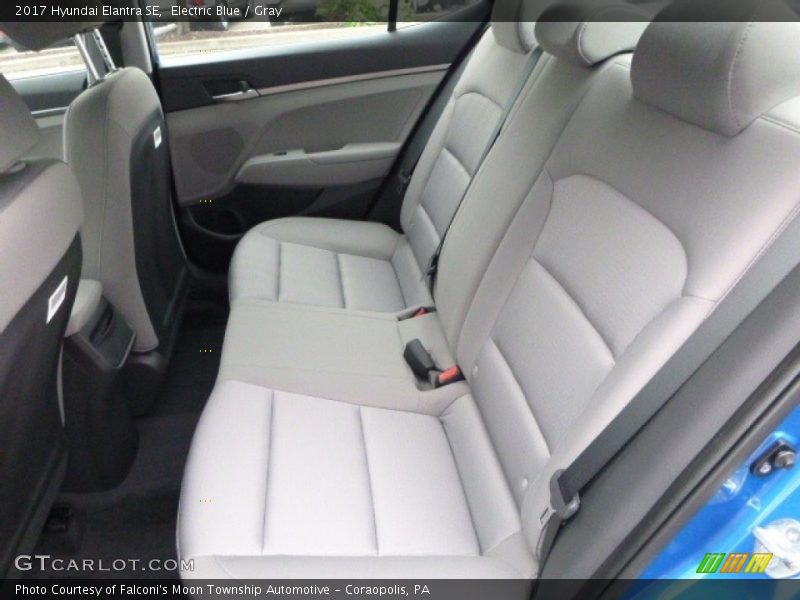 Electric Blue / Gray 2017 Hyundai Elantra SE