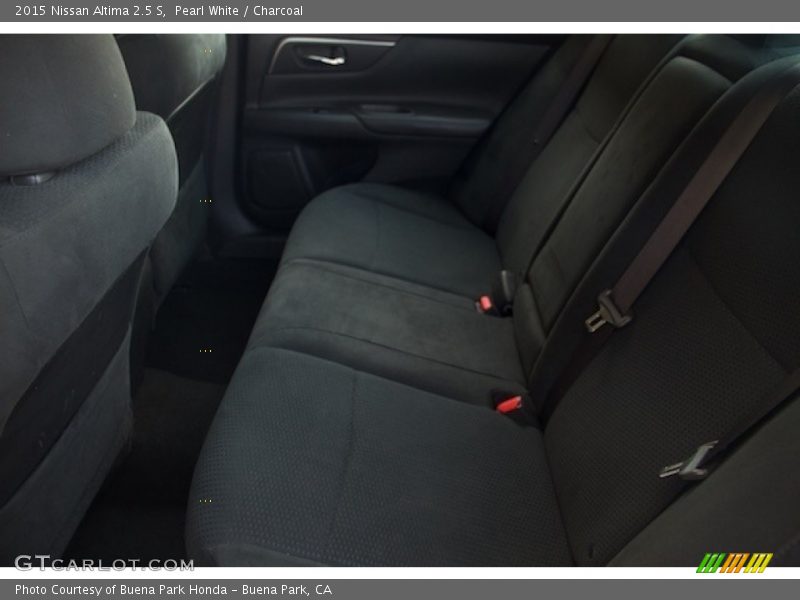 Pearl White / Charcoal 2015 Nissan Altima 2.5 S