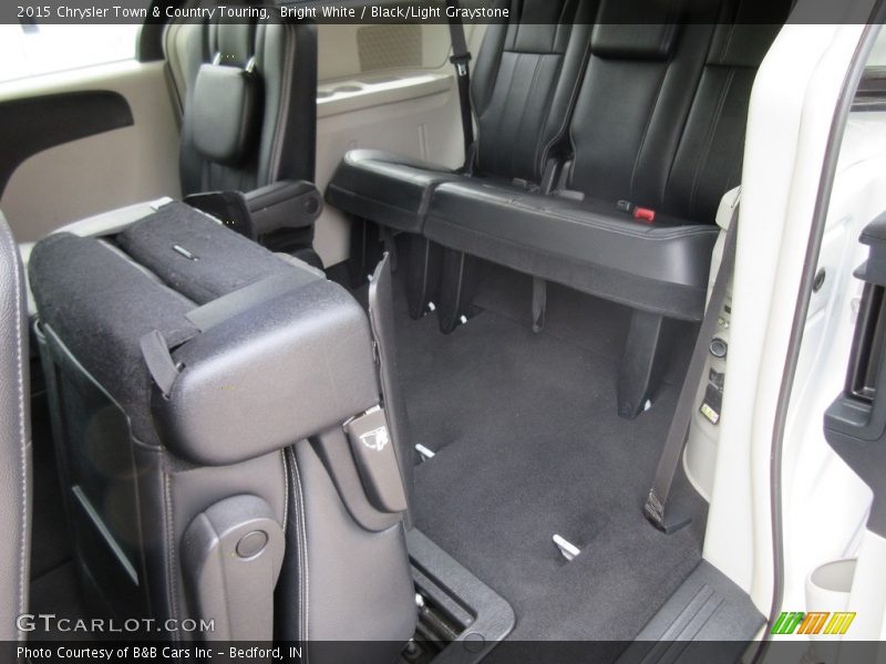 Bright White / Black/Light Graystone 2015 Chrysler Town & Country Touring