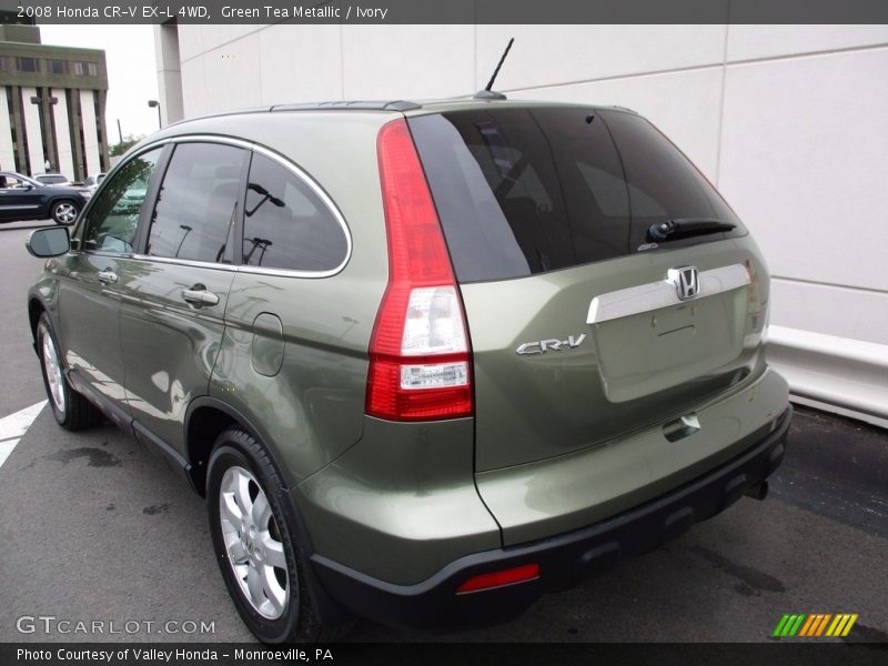 Green Tea Metallic / Ivory 2008 Honda CR-V EX-L 4WD