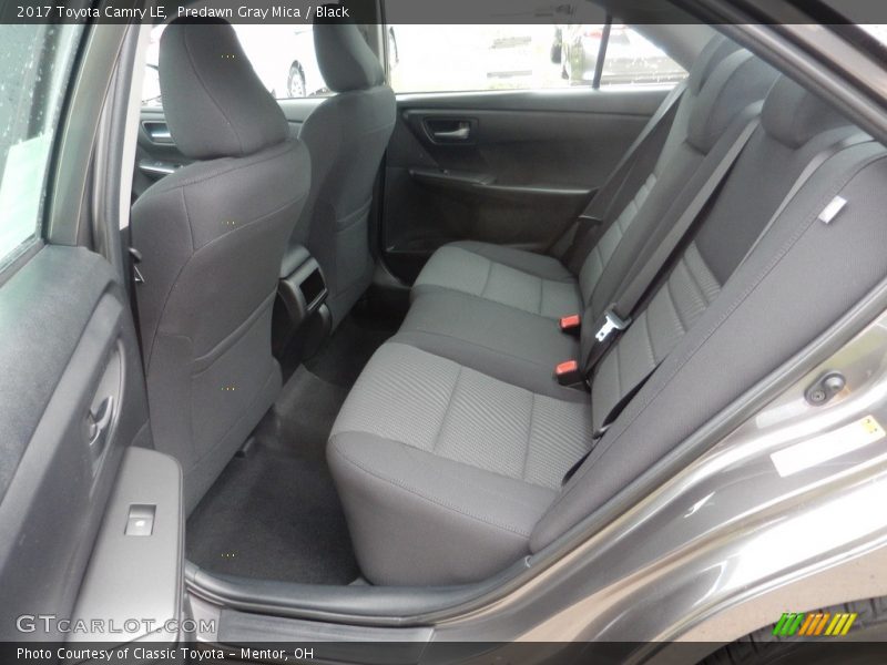 Predawn Gray Mica / Black 2017 Toyota Camry LE