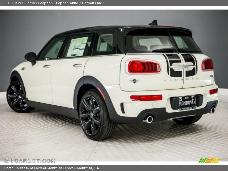 Pepper White / Carbon Black 2017 Mini Clubman Cooper S