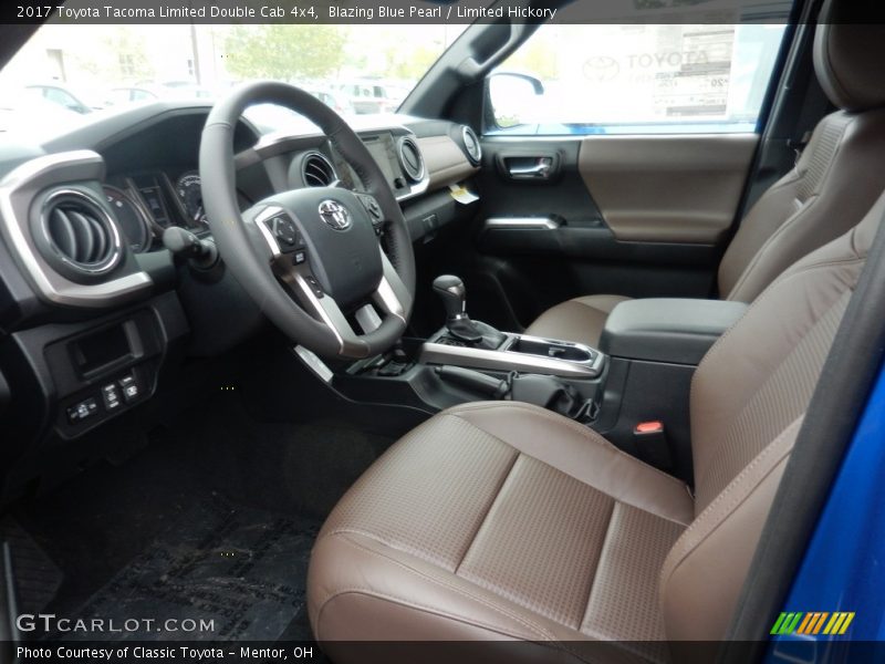 Front Seat of 2017 Tacoma Limited Double Cab 4x4