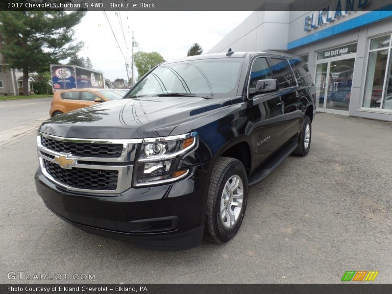 Black / Jet Black 2017 Chevrolet Suburban LS 4WD