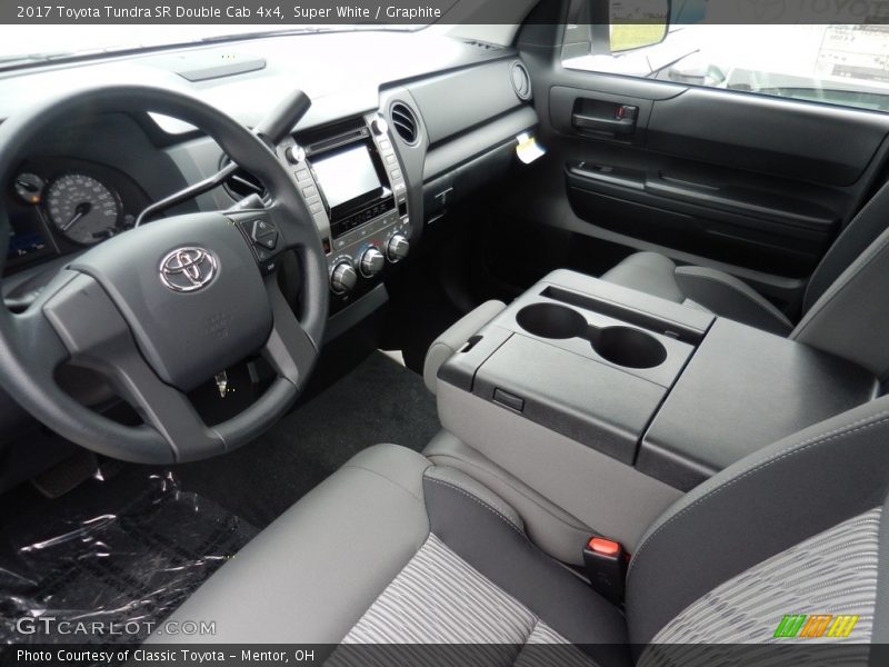  2017 Tundra SR Double Cab 4x4 Graphite Interior
