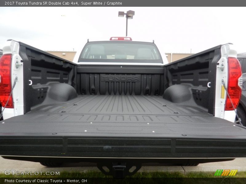 Super White / Graphite 2017 Toyota Tundra SR Double Cab 4x4
