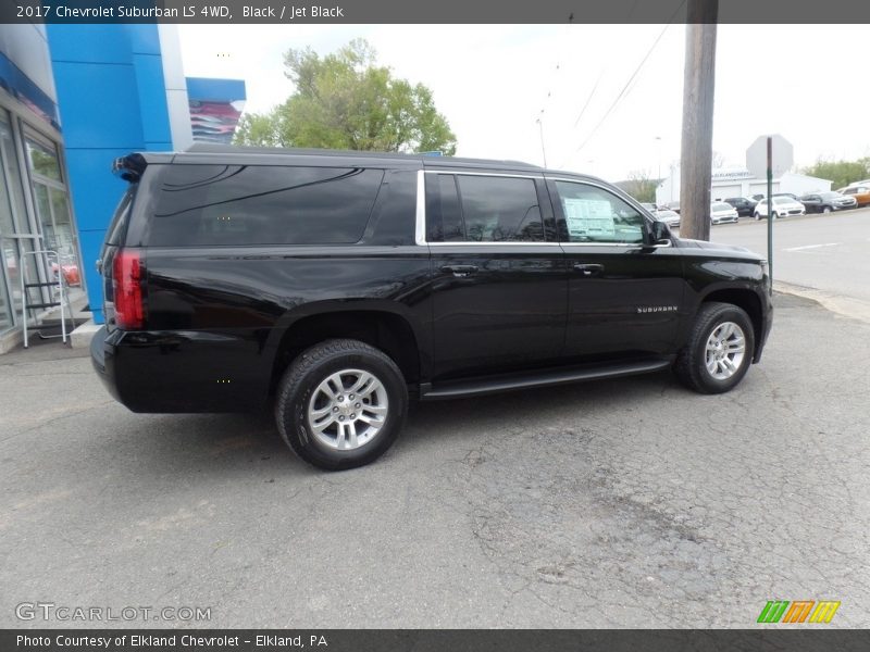 Black / Jet Black 2017 Chevrolet Suburban LS 4WD