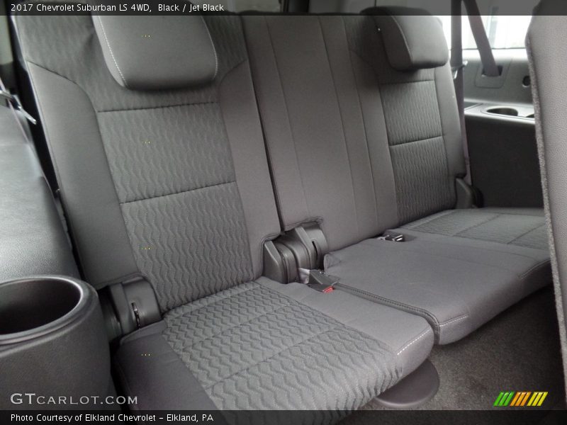 Rear Seat of 2017 Suburban LS 4WD