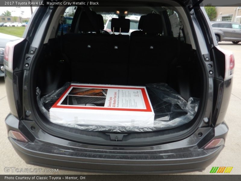 Magnetic Gray Metallic / Black 2017 Toyota RAV4 LE