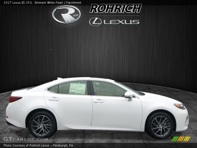 Eminent White Pearl / Parchment 2017 Lexus ES 350