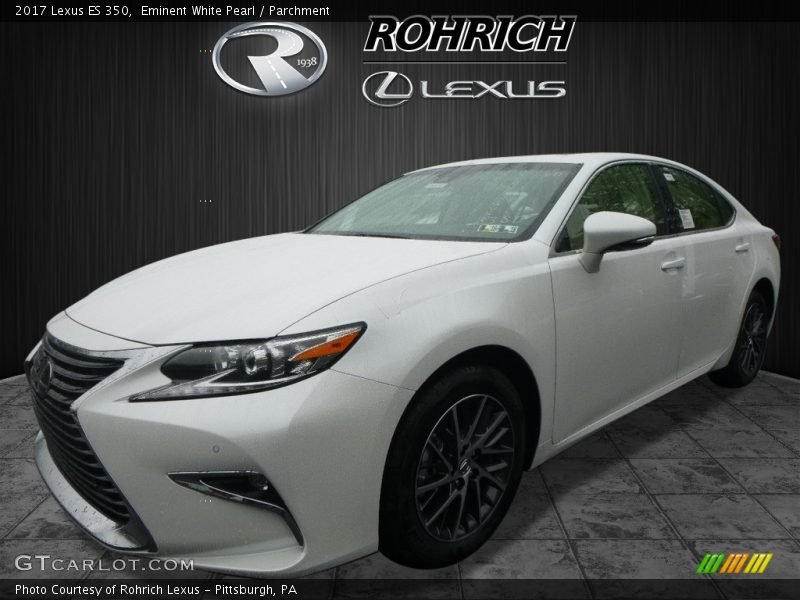 Eminent White Pearl / Parchment 2017 Lexus ES 350