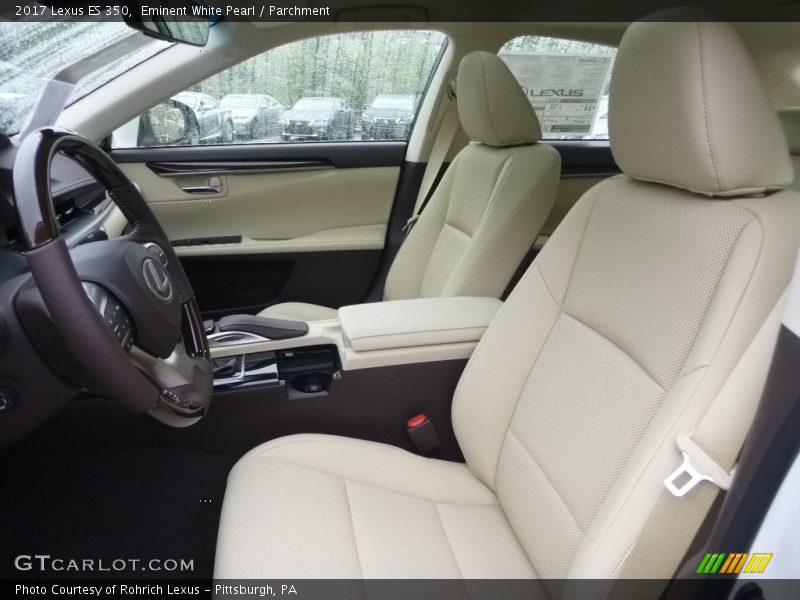 Eminent White Pearl / Parchment 2017 Lexus ES 350
