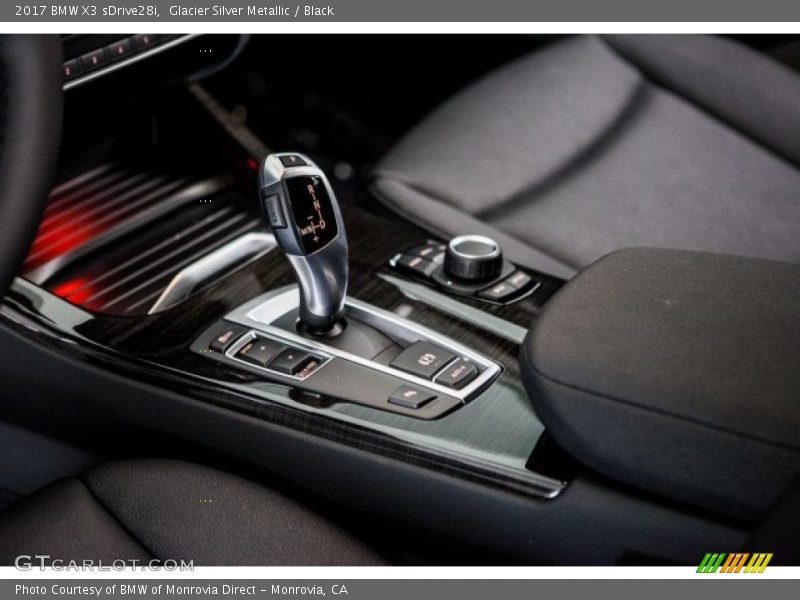 Glacier Silver Metallic / Black 2017 BMW X3 sDrive28i