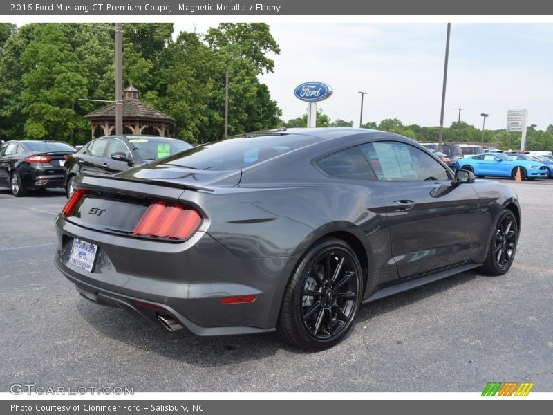 Magnetic Metallic / Ebony 2016 Ford Mustang GT Premium Coupe